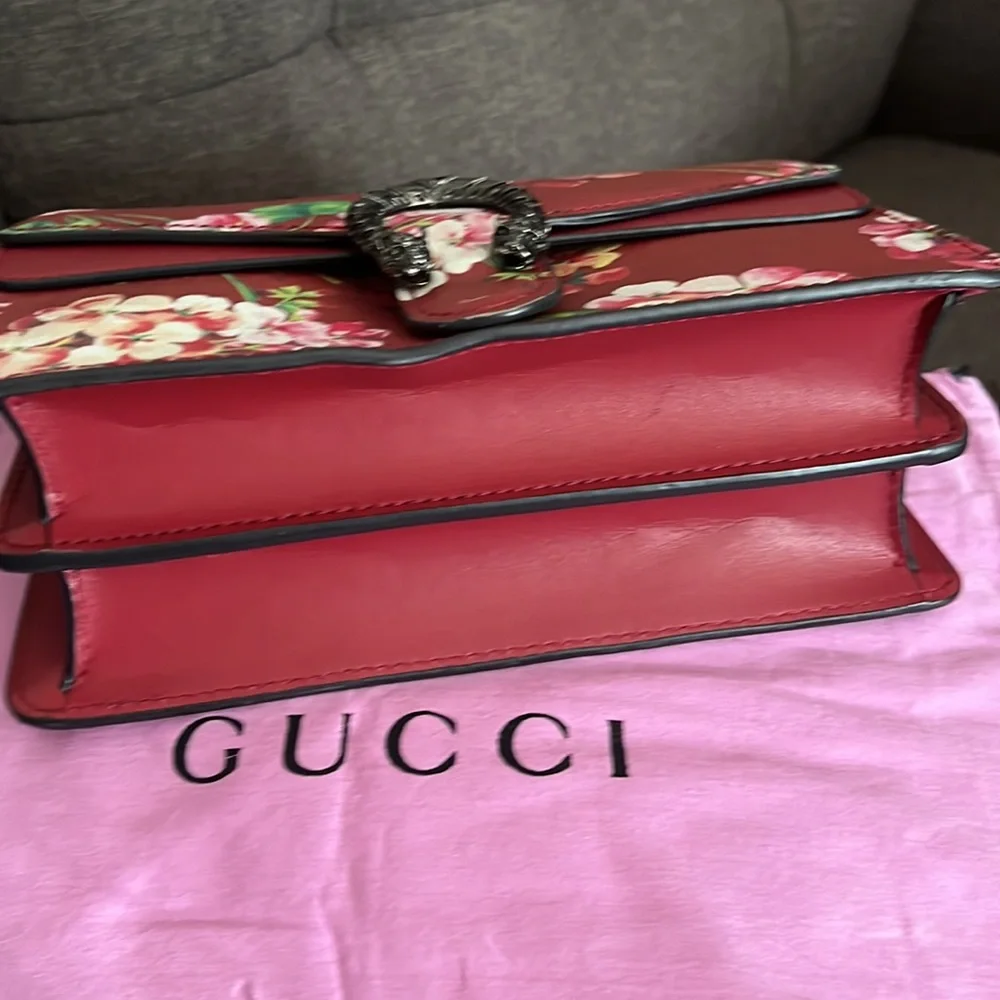 GUCCI BLOOMS DIONYSIS CALFSKIN SHOULDER BAG - Picture 12 of 17